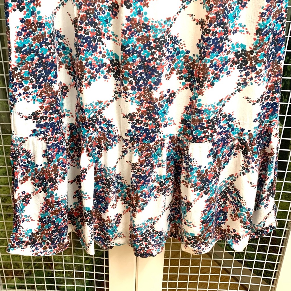 “Roxy” petite floral print drawstring waist maxi skirt- M - Picture 4 of 11